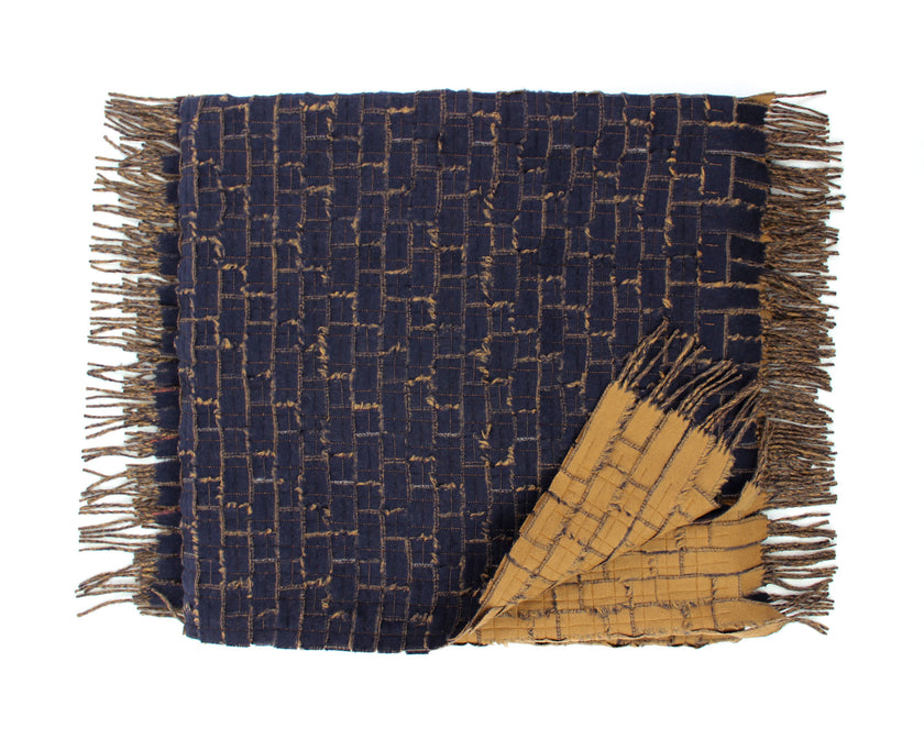 Classic Throw with Half Fringing